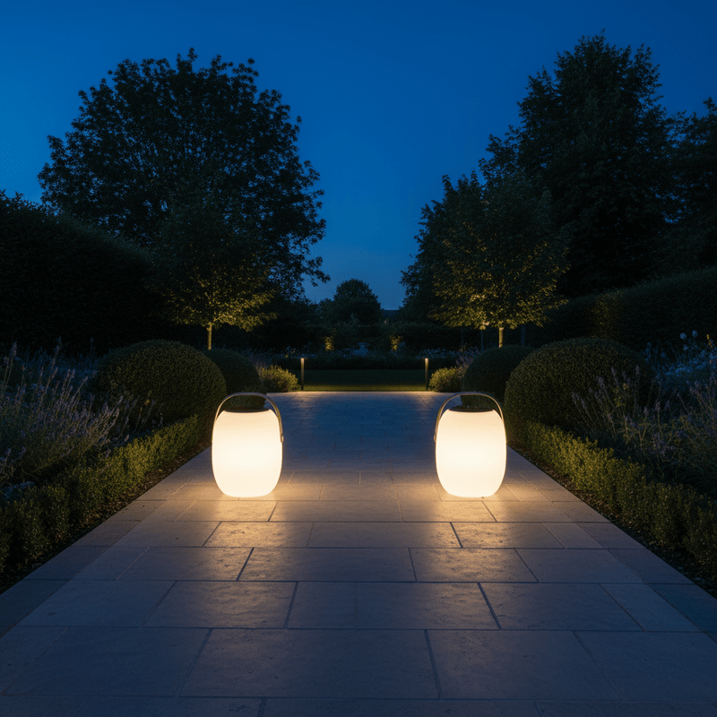 Zaevia Solis: Portable Solar Outdoor Floor Lamp - Lantern | Zaevia
