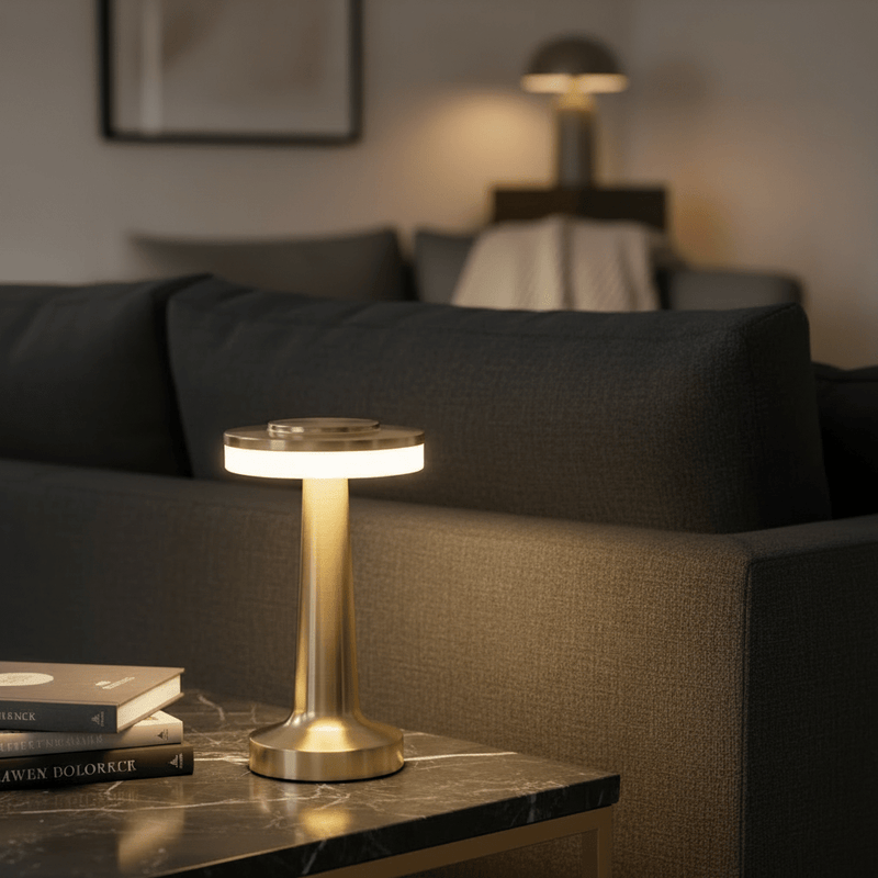 Zaevia Solis: Cordless LED Table Lamp - Table Lamp | Zaevia