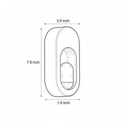 Zaevia Sora Minimalist Wood Oval Wall Sconce - Lighting > Wall Lights > Wall Sconces > Diffused Light Wall Sconces | Zaevia