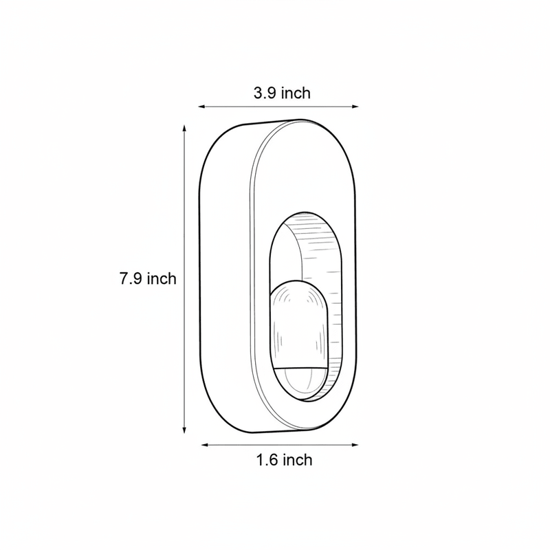 Zaevia Sora Minimalist Wood Oval Wall Sconce - Lighting > Wall Lights > Wall Sconces > Diffused Light Wall Sconces | Zaevia