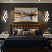 Zaevia Helix Minimalist Spiral LED Wall Sconce | 3 - Tone Color Adjustable - Wall Light | Zaevia