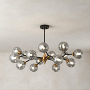 Zaevia Sputnik Chandelier Multi Light Globe Hardwired Mid Century Modern Ceiling Light - ceiling light | Zaevia
