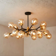 Zaevia Sputnik Chandelier Multi Light Globe Hardwired Mid Century Modern Ceiling Light - ceiling light | Zaevia