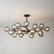 Zaevia Sputnik Chandelier Multi Light Globe Hardwired Mid Century Modern Ceiling Light - ceiling light | Zaevia