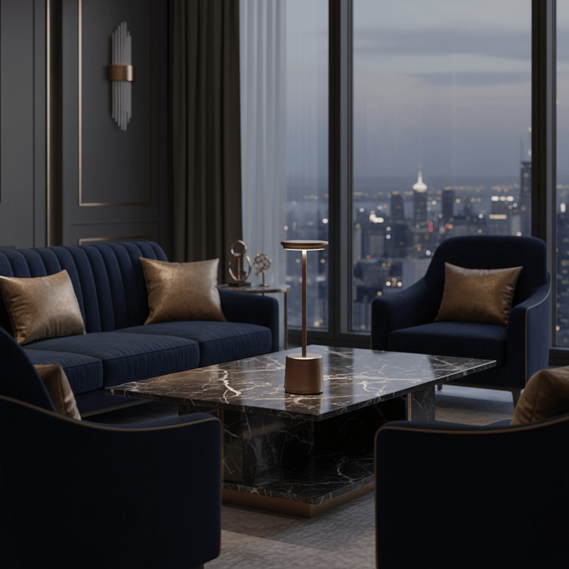 Stem Cordless Rechargeable LED Table Lamp - Lighting > Table & Floor Lamps > Table Lamps > LED Table Lamps | Zaevia