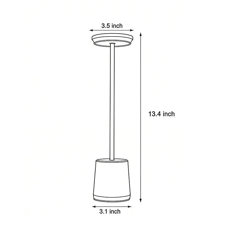 Stem Cordless Rechargeable LED Table Lamp