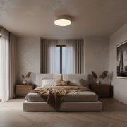 Strata Stone-Effect Flush Mount Ceiling Light - Lighting > Ceiling Lights > Flush Mount Lights > LED Flush Mounts | Zaevia