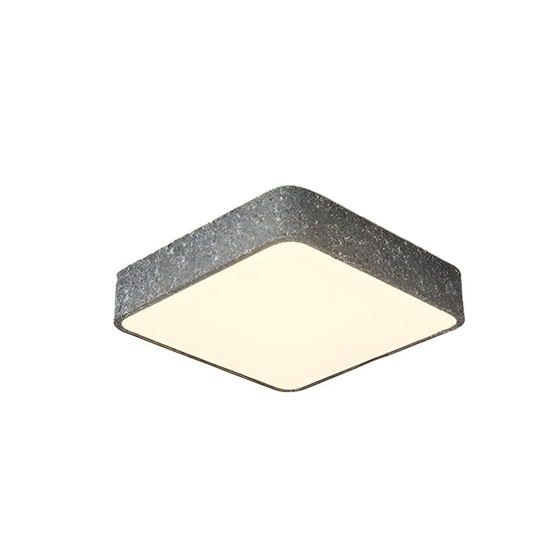 Strata Stone-Effect Flush Mount Ceiling Light - Lighting > Ceiling Lights > Flush Mount Lights > LED Flush Mounts | Zaevia