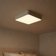 Strata Stone-Effect Flush Mount Ceiling Light - Lighting > Ceiling Lights > Flush Mount Lights > LED Flush Mounts | Zaevia