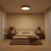 Strata Stone-Effect Flush Mount Ceiling Light - Lighting > Ceiling Lights > Flush Mount Lights > LED Flush Mounts | Zaevia