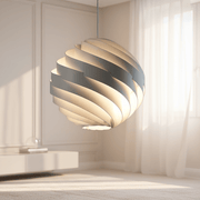 Zaevia Kura Modern Swirl Pendant Light - Lighting > Ceiling Lights > Pendant Lighting > Medium & Large Pendants | Zaevia