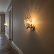 Zaevia Thalassa: Glass Shell Sconce - Wall Light | Zaevia