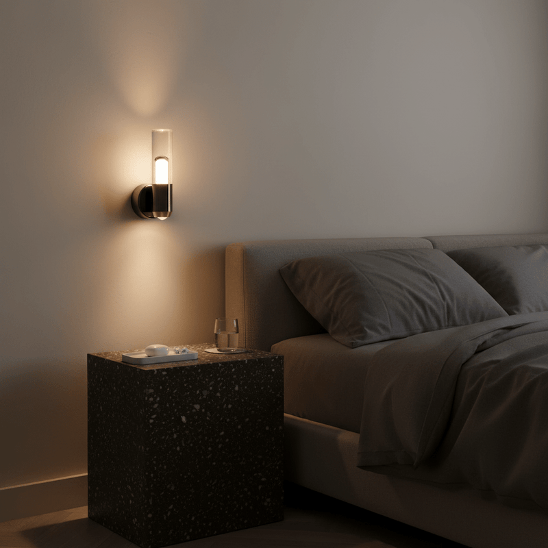 Thalia Minimalist Optical Acrylic Wall Sconce - Lighting > Wall Lights > Wall Sconces > Down Light Wall Sconces | Zaevia