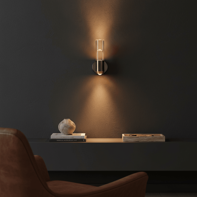 Thalia Minimalist Optical Acrylic Wall Sconce - Lighting > Wall Lights > Wall Sconces > Down Light Wall Sconces | Zaevia