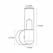 Thalia Minimalist Optical Acrylic Wall Sconce - Lighting > Wall Lights > Wall Sconces > Down Light Wall Sconces | Zaevia