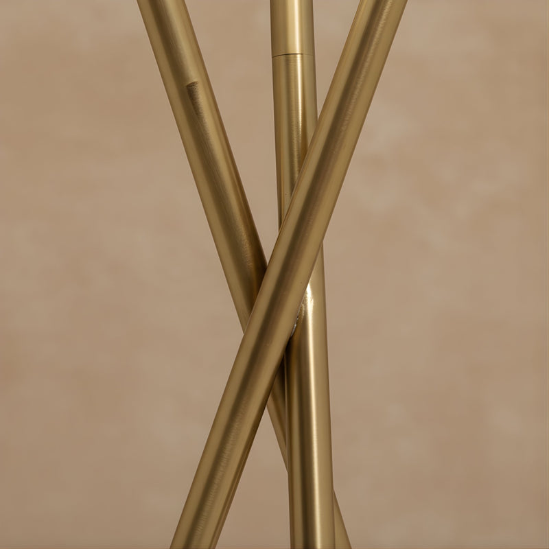 Zaevia Tripod Floor Lamp Frosted Globe Modern Accent Light - Floor lamp | Zaevia