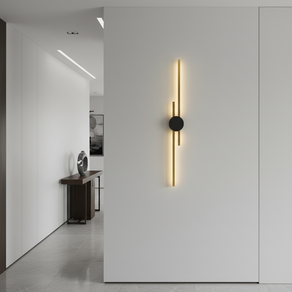 Vertical Wall Light for Hallway and Transitional Spaces