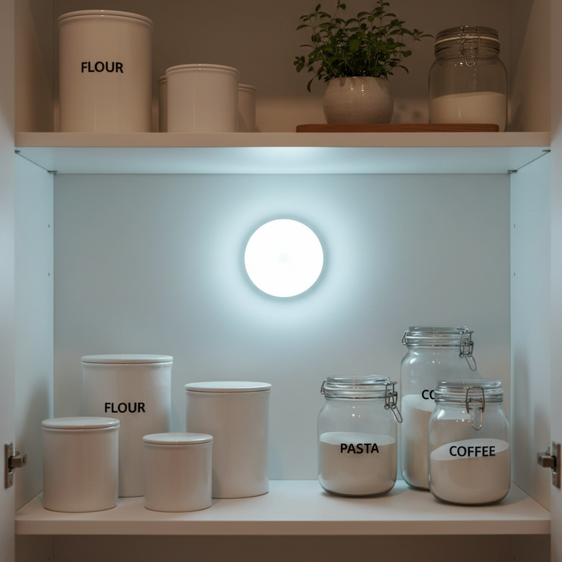 Wireless Motion Sensor LED Puck Light