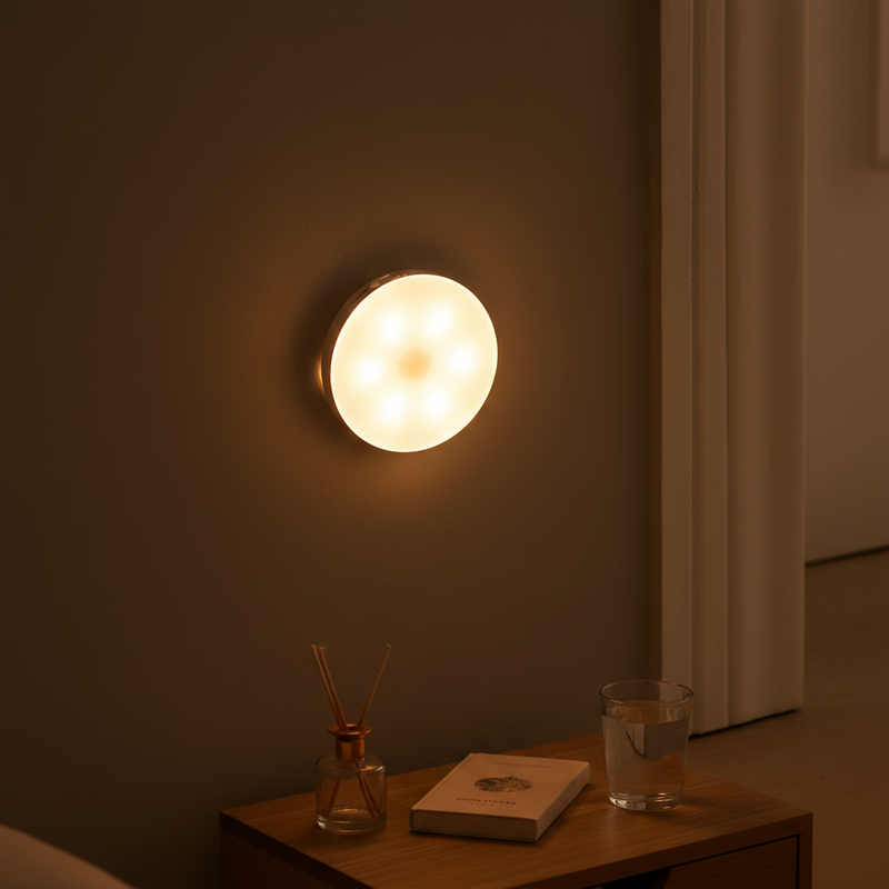 Wireless Motion Sensor LED Puck Light