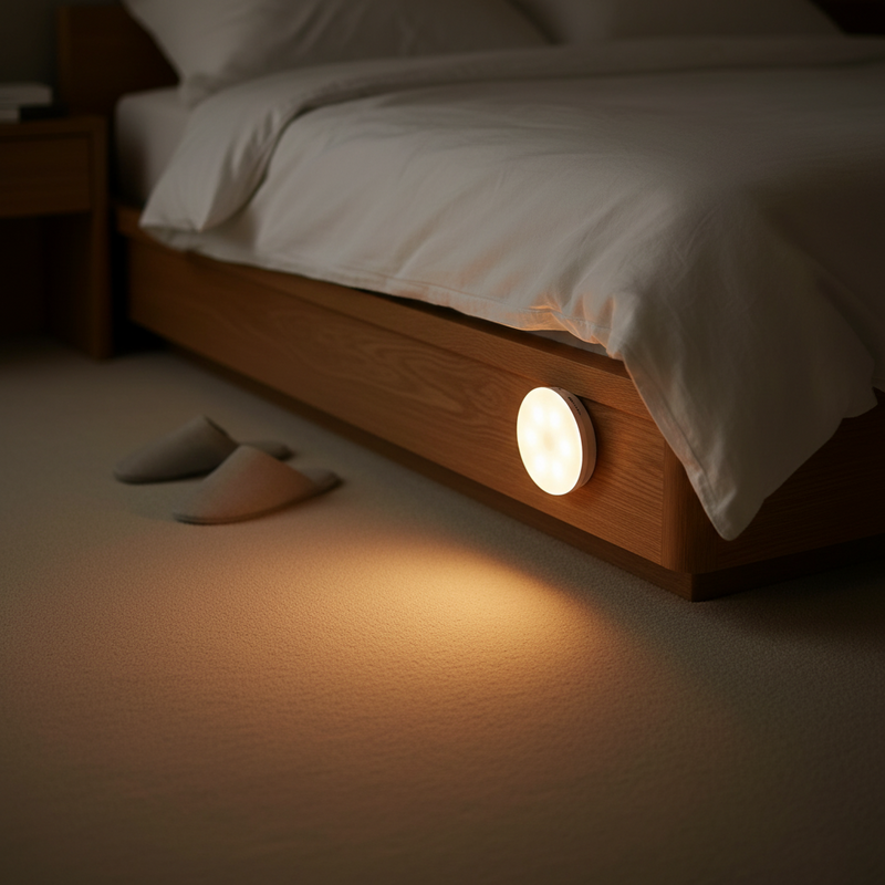 Wireless Motion Sensor LED Puck Light